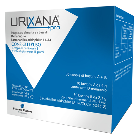 URIXANA PRO 30 BUSTINE A, 30 BUSTINE B - Farmacia Mastrangelo 