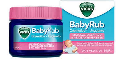 VICKS BABYRUB UNGUENTO 50 G - Farmacia Mastrangelo 