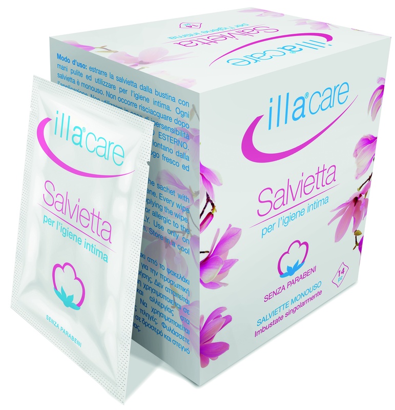 ILLA CARE SALVIETTA INTIMA 14 PEZZI - Farmacia Mastrangelo 