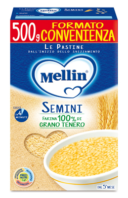 MELLIN SEMINI 500 G - Farmacia Mastrangelo 