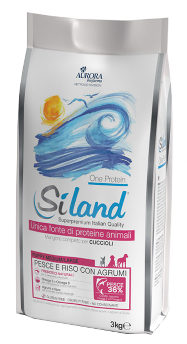 SILAND PUPPY MEDIUM/LARGE PESCE 3 KG - Farmacia Mastrangelo 