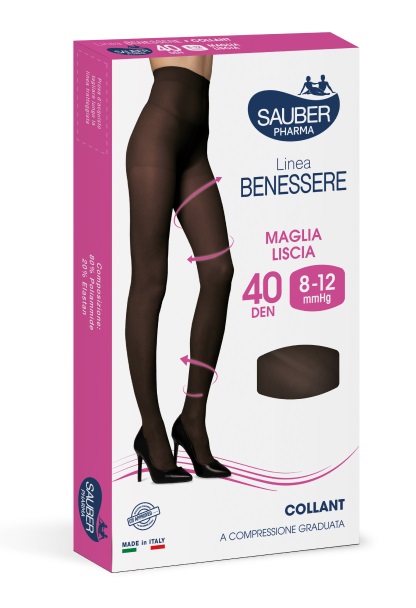 COLLANT VELATO SAUBER 8-12MMGH NERO 5 - Farmacia Mastrangelo 