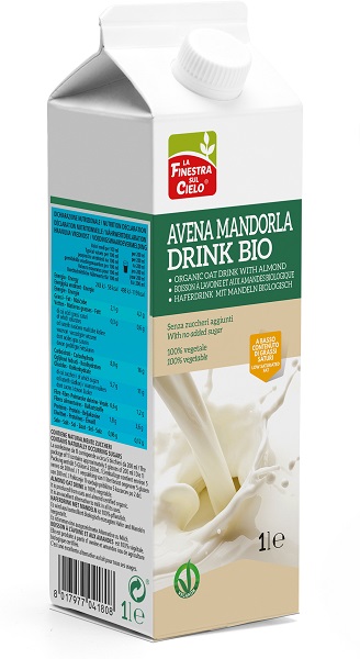 BEVANDA AVENA CON MANDORLA BIO 1 LITRO - Farmacia Mastrangelo 