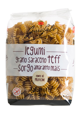 GAROFALO RADIATORI PASTA SENZA GLUTINE LEGUMI E CEREALI 400 G - Farmacia Mastrangelo 
