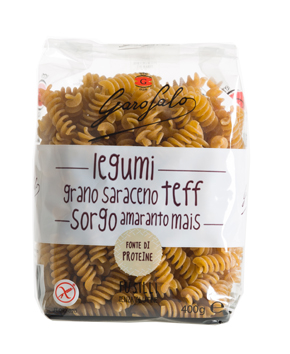 GAROFALO FUSILLI PASTA SENZA GLUTINE LEGUMI E CEREALI 400 G - Farmacia Mastrangelo 