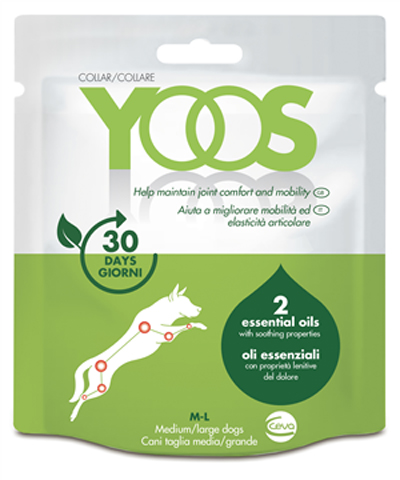 YOOS COLLARE CANE TAGLIA MEDIUM/LARGE A BASE DI OLI ESSENZALI - Farmacia Mastrangelo 