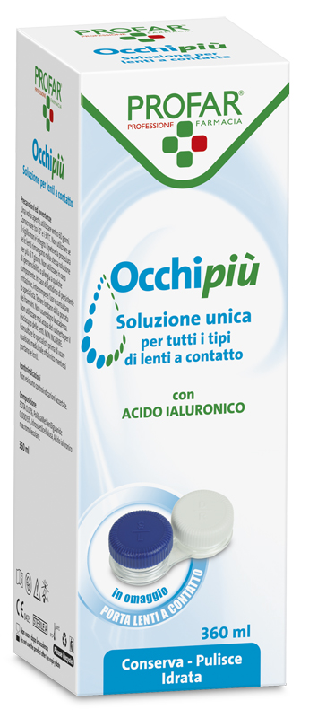 PROFAR OCCHIPIU' SOLUZIONE UNICA 360 ML CE - Farmacia Mastrangelo 