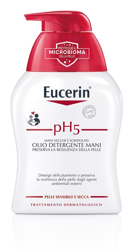 EUCERIN PH5 OLIO DETERGENTE MANI SECCHE E SCREPOLATE 250 ML - Farmacia Mastrangelo 