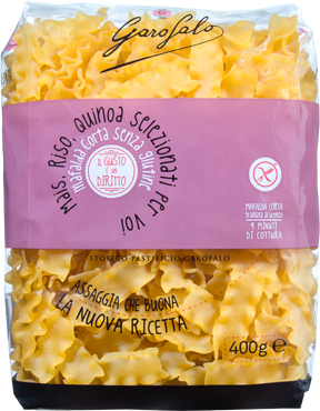 GAROFALO MAFALDA CORTA SENZA GLUTINE 400 G - Farmacia Mastrangelo 