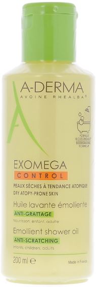 EXOMEGA CONTROL OLIO DETERGENTE 200 ML - Farmacia Mastrangelo 