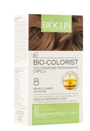 BIOCLIN BIO COLORIST 8 BIONDO CHIARO - Farmacia Mastrangelo 