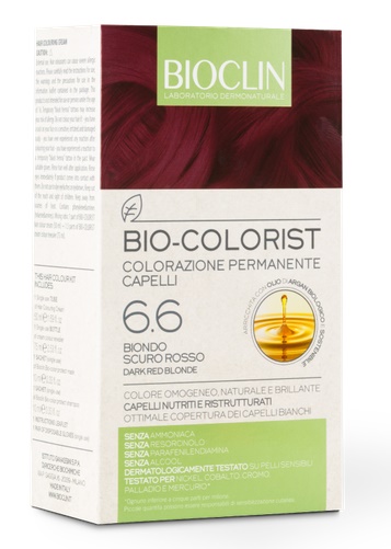 BIOCLIN BIO COLORIST 6,6 BIONDO SCURO ROSSO - Farmacia Mastrangelo 