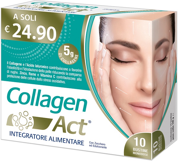 COLLAGEN ACT 10 BUSTINE MONODOSE - Farmacia Mastrangelo 