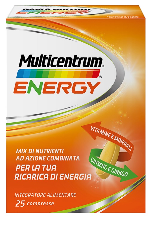 MULTICENTRUM MC ENERGY 25 COMPRESSE - Farmacia Mastrangelo 
