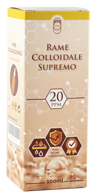 RAME COLLOIDALE SUPREMO 20PPM 100 ML - Farmacia Mastrangelo 