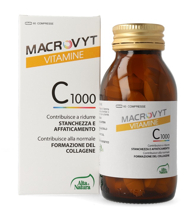 MACROVYT VITAMINA C 1000 FAST & SLOW 30 COMPRESSE - Farmacia Mastrangelo 
