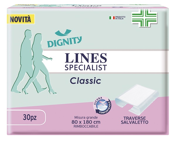 TRAVERSA LINES SPECIALIST CLASSIC 80X180CM TP 30 PEZZI - Farmacia Mastrangelo 