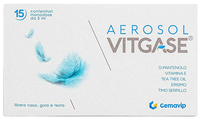 VITGASE AEROSOL 15 FLACONCINI 5 ML - Farmacia Mastrangelo 