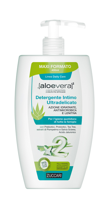 ALOEVERA2 DETERGENTE INTIMO ULTRADELICATO 400 ML - Farmacia Mastrangelo 