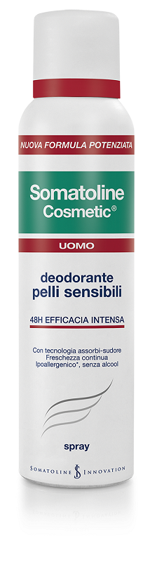SOMATOLINE COSMETIC DEO UOMO SPRAY 150 ML - Farmacia Mastrangelo 