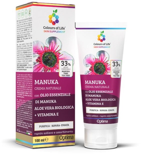 COLOURS OF LIFE SKIN SUPPLEMENT MANUKA CREMA 100 ML - Farmacia Mastrangelo 