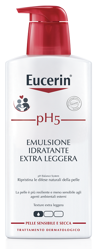 EUCERIN PH5 EMULSIONE IDRATANTE EXTRA LEGGERA 400 ML - Farmacia Mastrangelo 