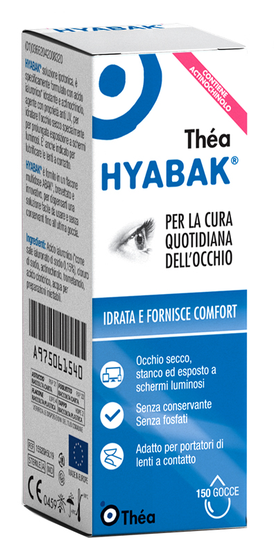 HYABAK SOLUZIONE OFTALMICA 5 ML - Farmacia Mastrangelo 