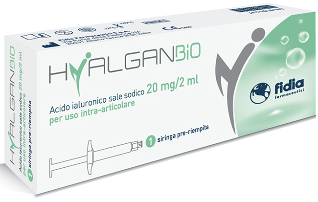 SIRINGA HYALGANBIO INTRA-ARTICOLARE 20MG 2 ML - Farmacia Mastrangelo 