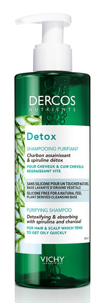 DERCOS NUTRIENTS SHAMPOO DETOX 250 ML - Farmacia Mastrangelo 