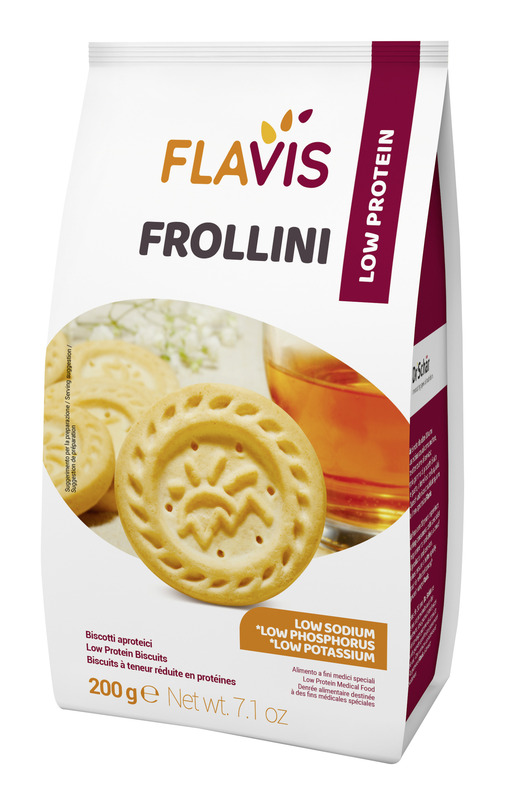 FLAVIS FROLLINI BISCOTTI APROTEICI 200 G - Farmacia Mastrangelo 