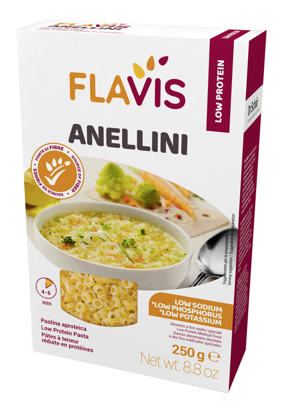 FLAVIS ANELLINI APROTEICI 250 G - Farmacia Mastrangelo 