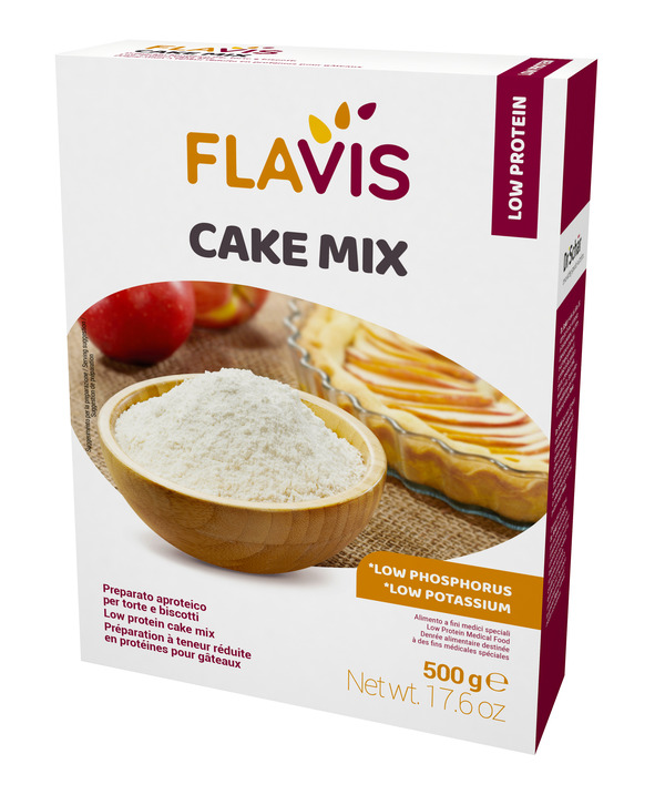 FLAVIS CAKE MIX PREPARATO PER TORTE E BISCOTTI APROTEICI 500 G - Farmacia Mastrangelo 