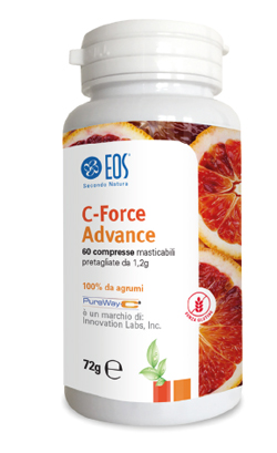 EOS C FORCE ADVANCE 60 COMPRESSE MASTICABILI - Farmacia Mastrangelo 
