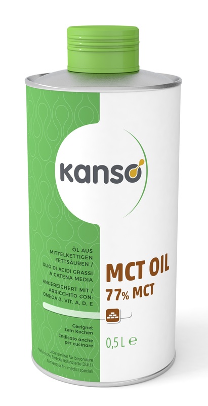 KANSO MCT OIL 77% OLIO DI ACIDI GRASSI 500 ML - Farmacia Mastrangelo 