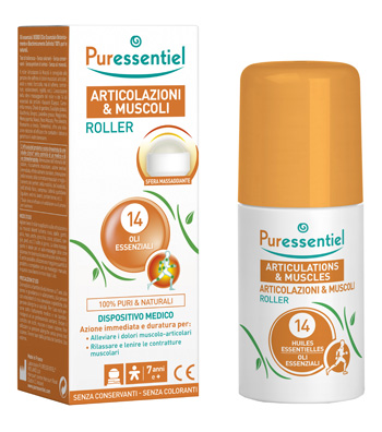 PURESSENTIEL ROLLER ARTICOLAZIONI MUSCOLI 75 ML - Farmacia Mastrangelo 