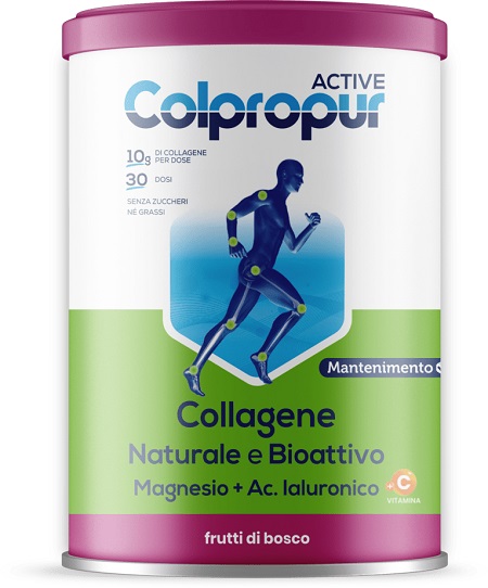 COLPROPUR ACTIVE FRUTTI DI BOSCO 345 G - Farmacia Mastrangelo 