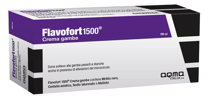 FLAVOFORT 1500 CREMA GAMBE 100 ML - Farmacia Mastrangelo 