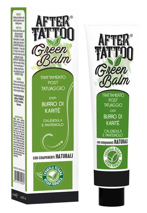 AFTERTATTOO GREEN BALM 50 ML - Farmacia Mastrangelo 