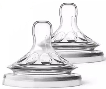 AVENT 2 TETTARELLE NATURAL FLUSSO ABBONDANTE 4 FORI - Farmacia Mastrangelo 