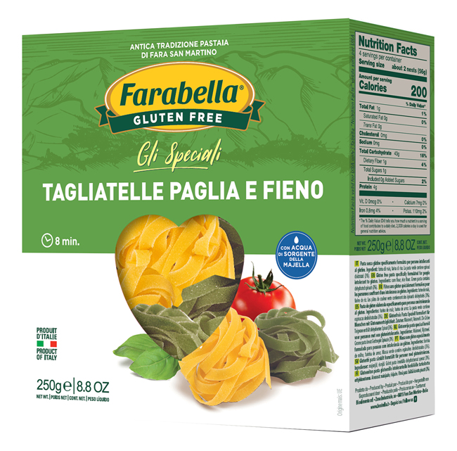 FARABELLA TAGLIATELLE PAGLIA FIENO 250 G - Farmacia Mastrangelo 