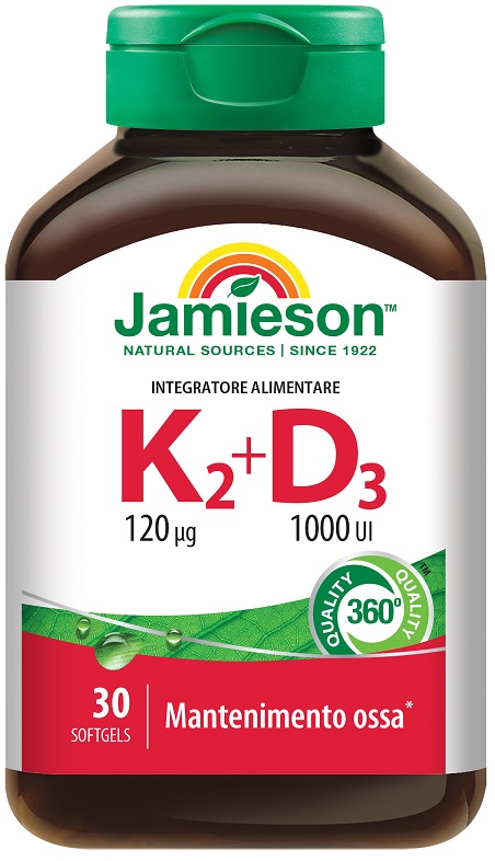 JAMIESON K2+D3 30 PERLE - Farmacia Mastrangelo 