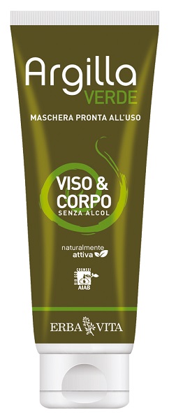 ARGILLA VERDE MASCHERA PRONTA 250 ML - Farmacia Mastrangelo 