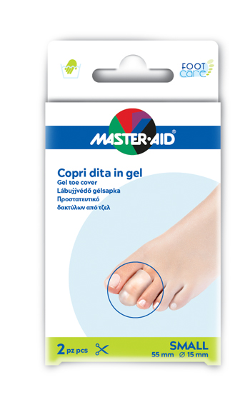COPRI DITA MASTER-AID FOOTCARE IN GEL SMALL 2 PEZZI C1 - Farmacia Mastrangelo 