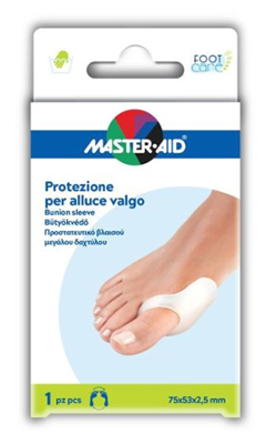 PROTEZIONE IN GEL MASTER-AID FOOTCARE PER ALLUCE VALGO 1 PEZZO D6 - Farmacia Mastrangelo 