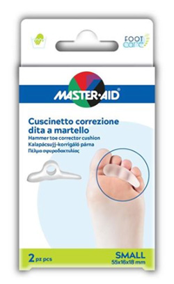 CORRETTORE DITA A MARTELLO MASTER-AID FOOTCARE SMALL 2 PEZZI C12 - Farmacia Mastrangelo 
