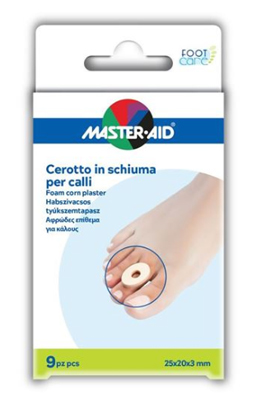CEROTTO CALLI MASTER-AID FOOTCARE IN SCHIUMA PU 3 MM 9 PEZZI B9 - Farmacia Mastrangelo 