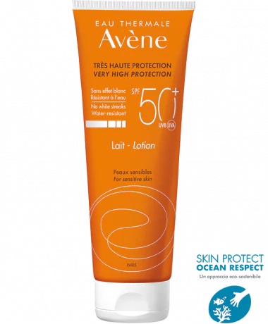 EAU THERMALE AVENE SOLARE LATTE SPF50+ 250 ML NUOVA FORMULA - Farmacia Mastrangelo 