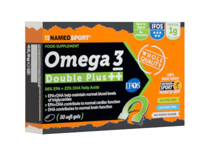 OMEGA 3 DOUBLE PLUS++ 30 SOFT GEL - Farmacia Mastrangelo 