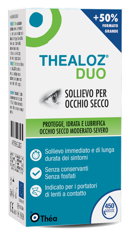 THEALOZ DUO SOLUZIONE OFTALMICA FLACONE 15 ML - Farmacia Mastrangelo 