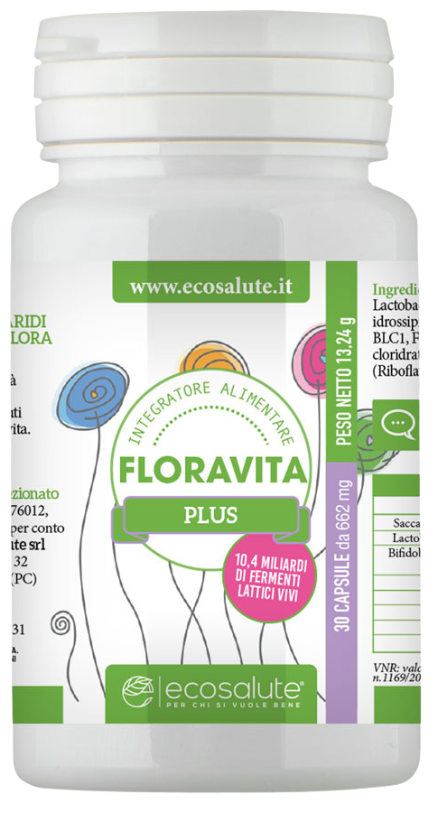 FLORAVITA PLUS 10,4MLD 30 CAPSULE - Farmacia Mastrangelo 